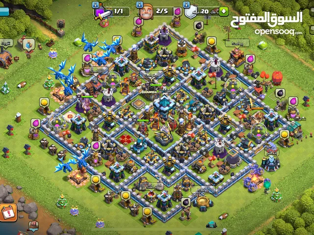 Clash of clans account 13th max