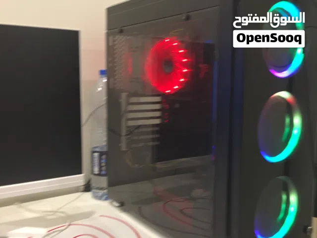 Pc case with cooler  كيس مع مبرد هوائي