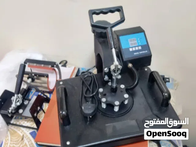 مكبس حراري لطباعة الملابس والزجاج 5*1