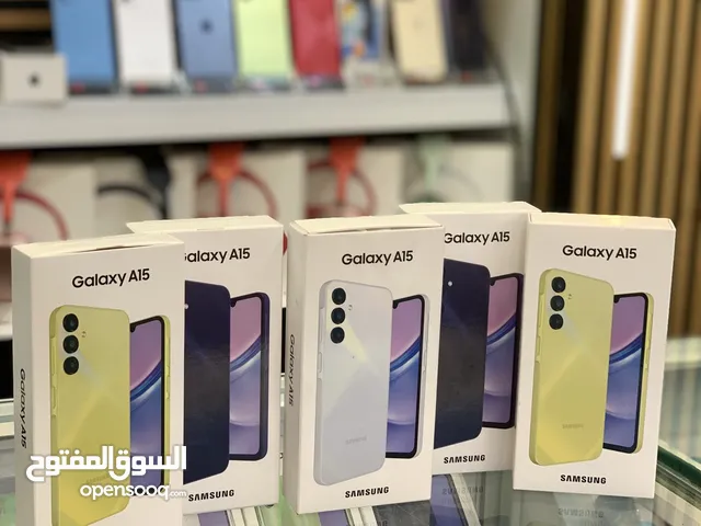 Galaxy A15 . جديد كفالة الوكيل الرسمي . 256g بسعر مميز و تحدي BMS الرجاء التصل افضل