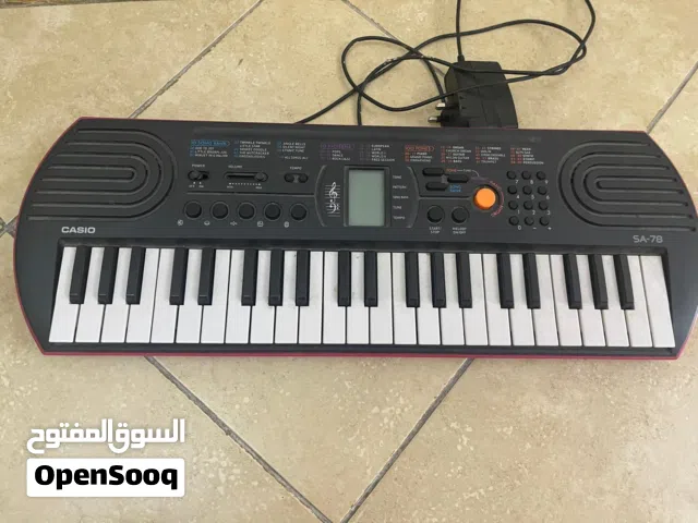 piano - Casio keyboard SA-78