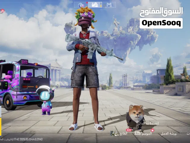 حساب ببجي للبيع