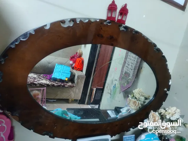 Wall mirror with dressing table