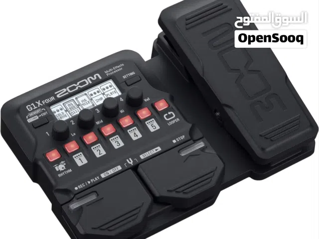 دعسة زوم للجيتار – Zoom G1X FOUR Multi-Effects Processor with Expression Pedal