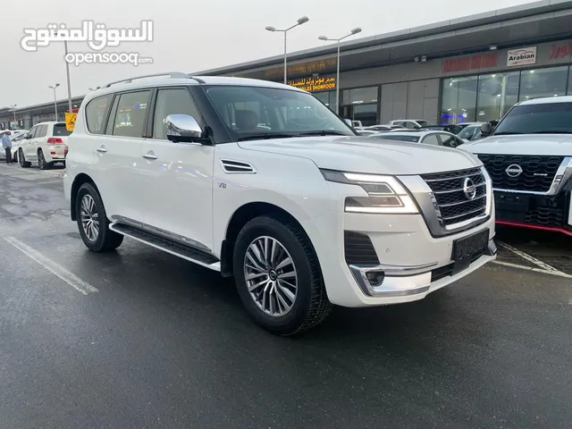 نيسان بلاتيوم فل المكينه الكبيره PATROL PLATINUM V8 2020 GCC SPEC Flood Free