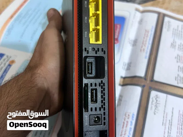 راوتر ضوئي مستخدم شهر واحد  تابع الوصف. السعر 25
