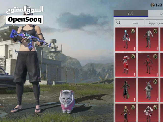 حساب ببجي للبيع