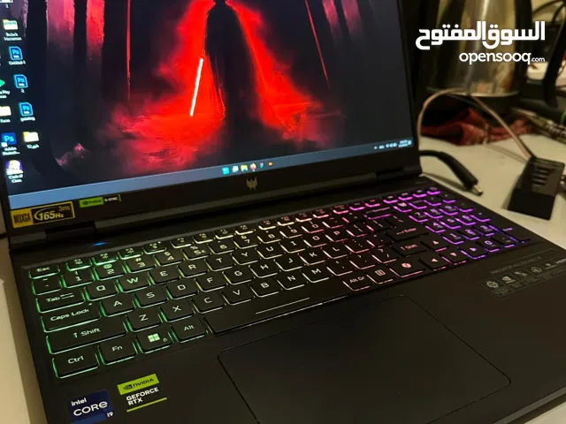 Acer Predator Helios Neo 16 (16 inch) (i9 14th gen) (4060 rtx) وحش الالعاب والبرامج الهندسية