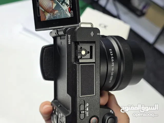 كاميرا سوني الجديده ZV-E10I 2025 تصور 4k شاشه لمس دواره