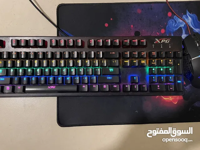 two mechanical keyboards w mouse for sale