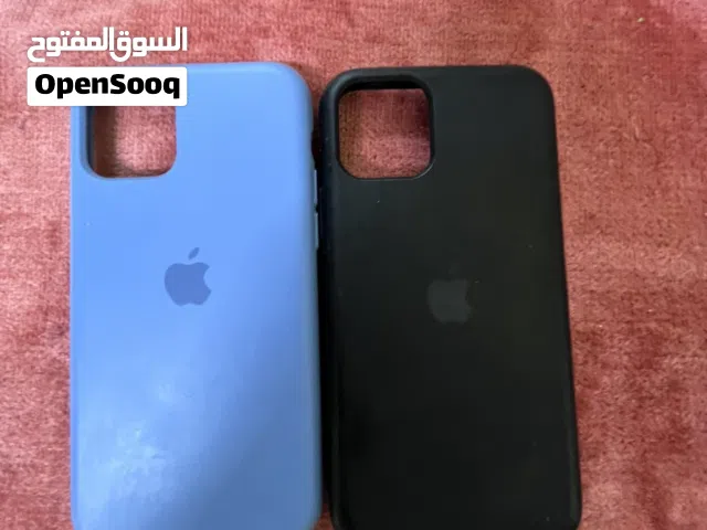iPhone 11 Pro Silicone Cases Bundle (Black + Sky Blue)
