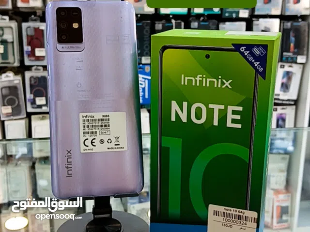 Infinix Note 10 64 GB in Amman