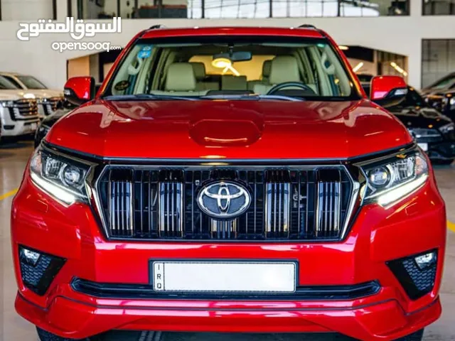 تويوتا برادو 2022 VX ضمان شركة ساز بدون اي صبغ او بارد رقم بغداد