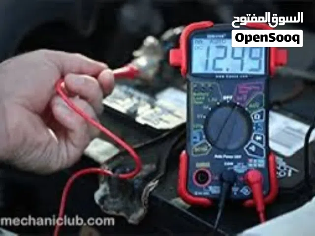 كهربائي وميكانيكي سيارات متجوال وكمبيوتر تشخيص اعطا نجوك لعندك وفي مكانك للصيانة جميع آنواع السيارات