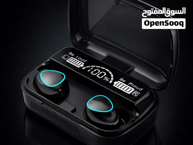 سماعات M10 اللاسلكية مع شاشة رقمية ذكية تحكم باللمس، صوت واضح، واتصال مستقر Bluetooth V5.3 الافضل