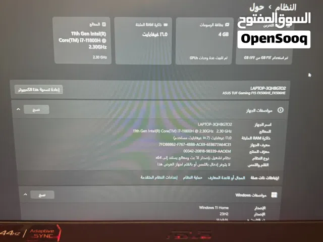 TUF GAMING LAPTOP FX506H