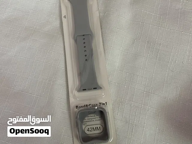 غيار لساعه ابل واتس لون رمادي جديدة