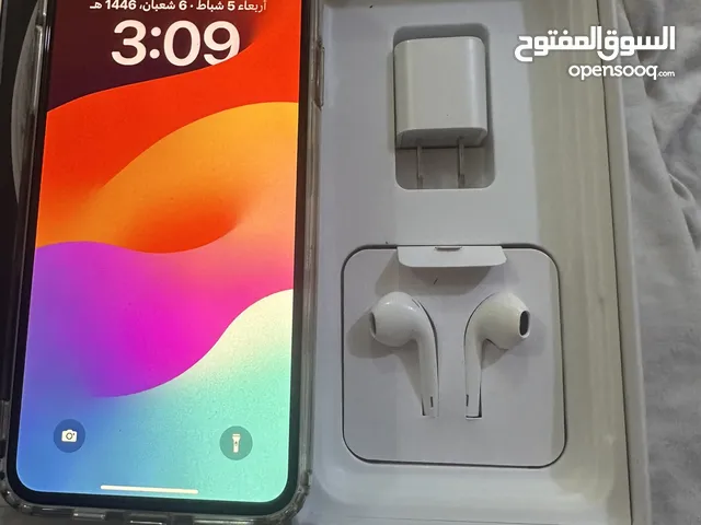 ايفون اكس ماكس برور ذاكرى 256 لون ذهبي جديد غراظه كامله مستعمل اسبوع فقط
