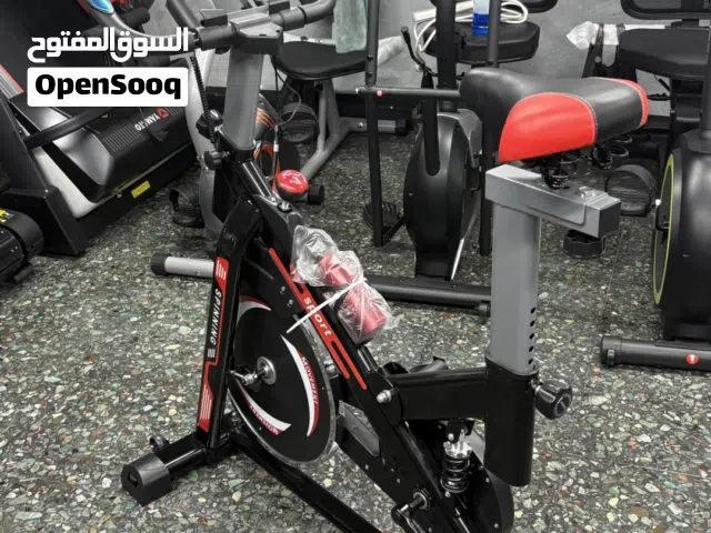 دراجه رياضي منزلي نظام مقاومة قوي قابل للتعديل عجلة أمامية ثقيلة لثبات أفضل حركة سلسة بدون اهتزا