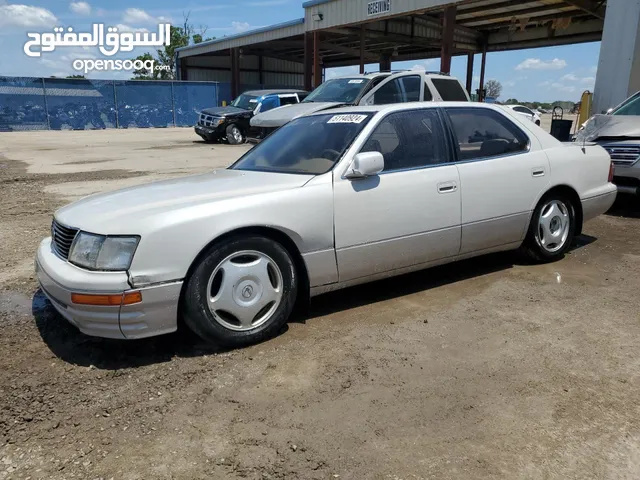 Lexus LS400 Model 1997 Classic car Color White Interior Beige USA Used car