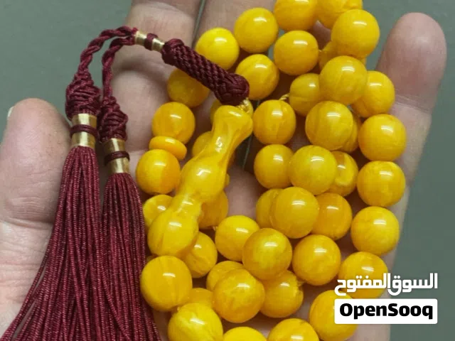 مسبحه كهرمان 45 خرزه