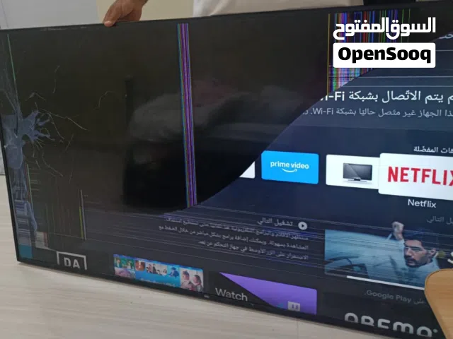 تلفزيون للبيع الشاشه منكسره شوف الوصف