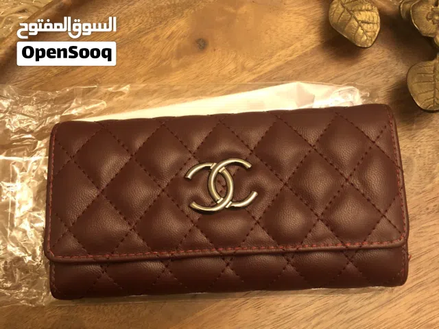 محفظة شانيل نسائية / طبق الاصل / جديدة