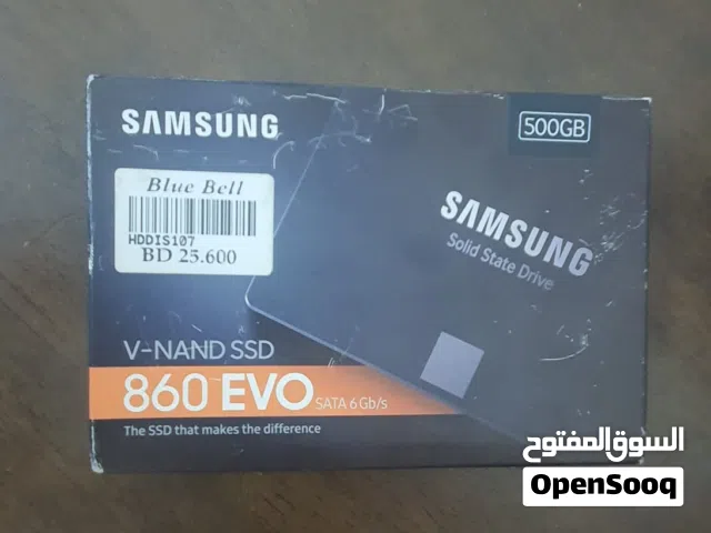هاردسك سامسونغ 500gb v-nand ssd 860 EVO    قابل للتفاوض