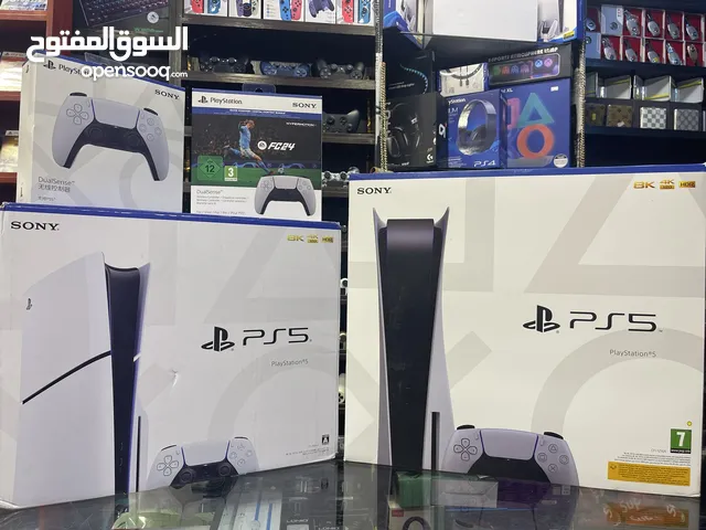 بلاستيشن 5 ps5 جديد بافضل الاسعار  كفاله سنتين