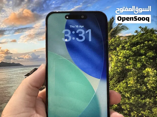 15 Pro max 512 Gb 95% changed copy+ back / نظيف جدا مبدل الشاشة الأمامية تجاري