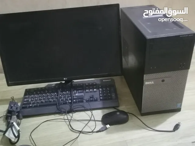 المواصفات : معالج I7 4790 رام 8GB حبتين من 4GB ذاكرة SSD 512GB كرت خارجي GT 730 4GB يوجد USB Alpha