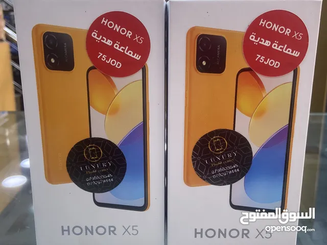 Honor X5 32G مع سماعة هدية جديد متوفر لدى Luxury phone
