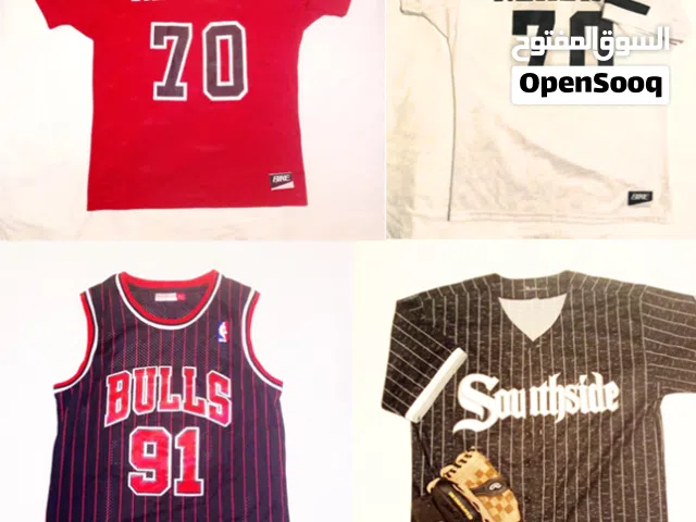 للبيع: قمصان و بلايز رياضية أمريكية أصليةFor sale: Original American (NFL), (MLB), and NBA)- jerseys