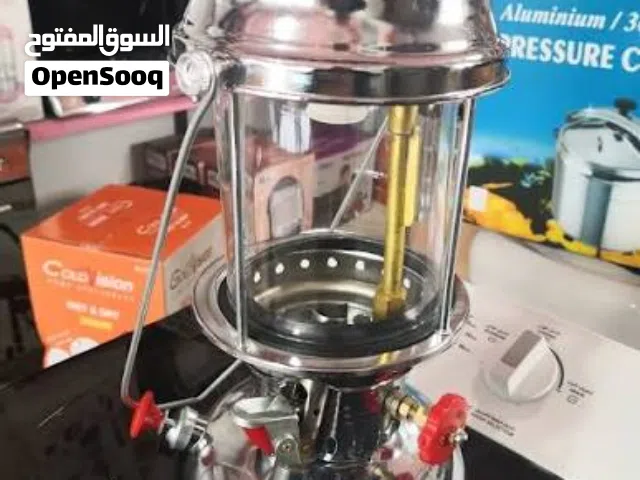 مصباح شمبر شنبر كاز  لوكس فانوس تدفئه و اناره واسعه تحفه انتيك ستانلس ستيل  هندي  دفا  اقتصادي حجم ك