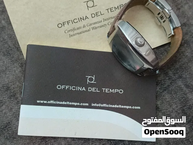 ساعة رجالي اصدار 2000 Officina Del Tempo ساعة  Marrakech  ايطالية اصلية