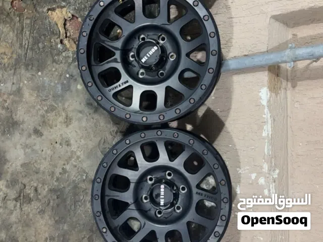 رنقات ميثود اصلين حجم 17 شرط انظاف حيل مافيهم زلوغ ولا داشين مخرطه مع طوسهم وبراغيهم