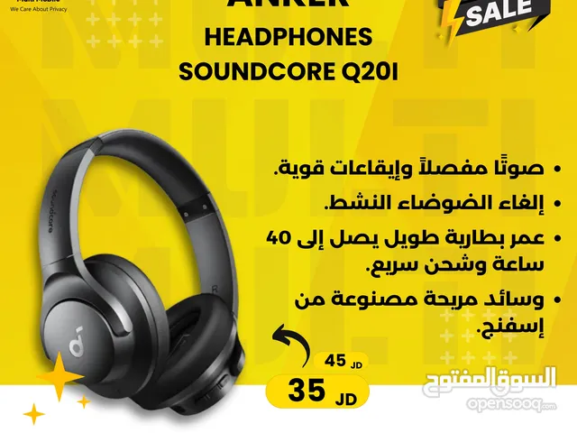 ANKER HEADPHONES SOUNDCORE Q20I