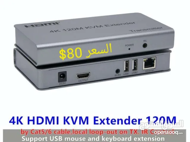تطويل HDMI+USB 120m 4K أصلي