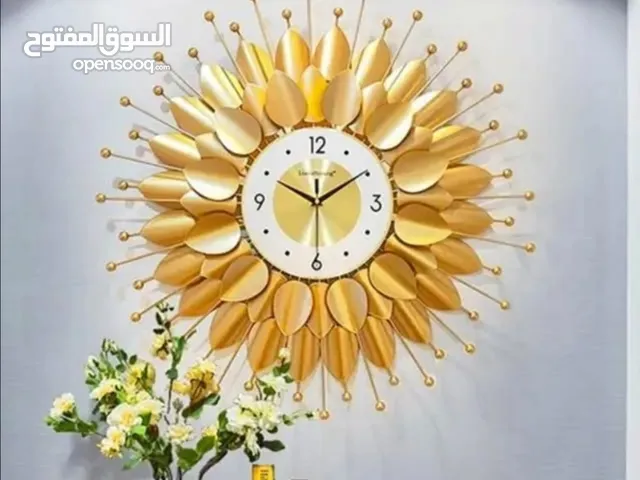 ساعات حائط ديكور الحجم الكبير 47 انش متوفرة بعدة نماذج و عدة ألوان