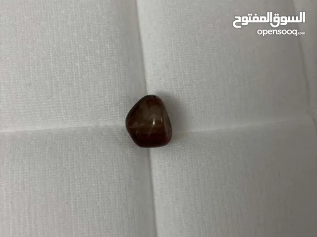 خاتمين الأبيض حجر القمر والأسود العقيق الأسود اصليين