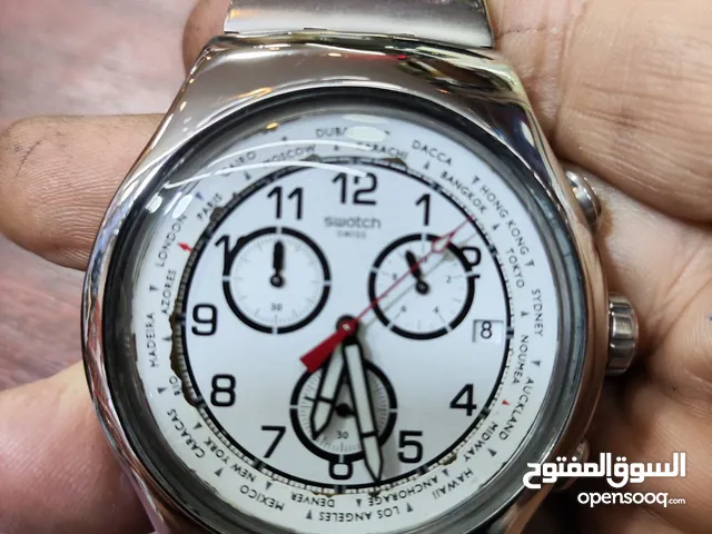 ساعة SWATCH ايروني البيع بحالة ممتازة