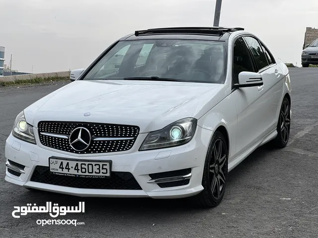 Mercedes Benz c200 plus مواصفات خاصه وارد  Amg وكاله 2014 فل كامل فحص كامل