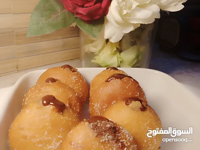 دونات محشيه بالشوكولا شغل منزل