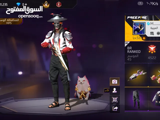 بيع حساب فري فاير قوي