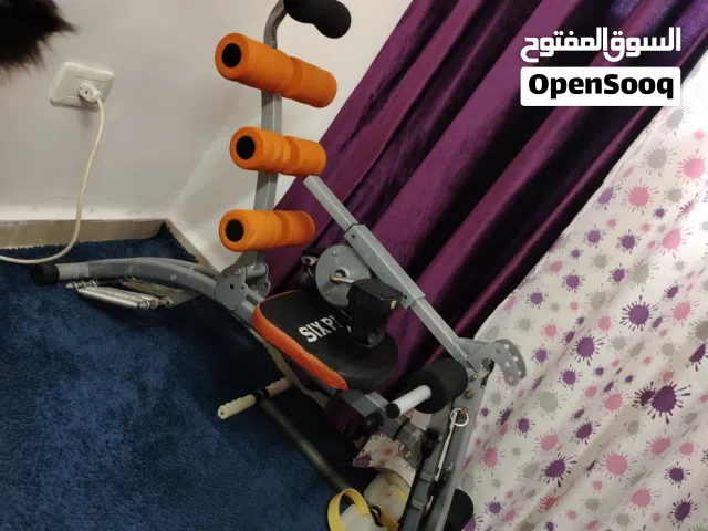 جهاز تمرين معده + دراجة رياضية في جهاز واحد  واداة لتمارين المقاومة