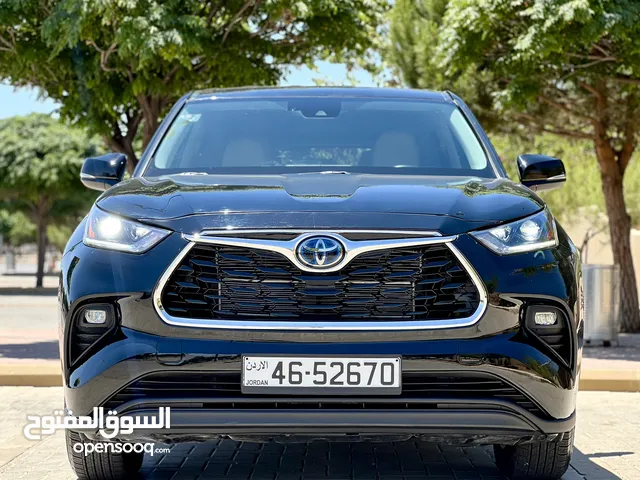 تويوتا هايلاندر ((2021)) 8مقاعد 7جيد قمه الفخامة غررفه بيج دفع رباعي بسعررر مغررري