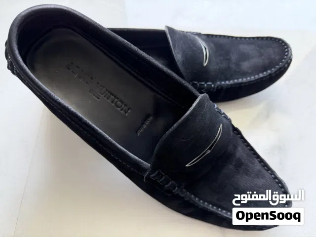 Louis Vuitton Monte Carlo driving-style suede loafers