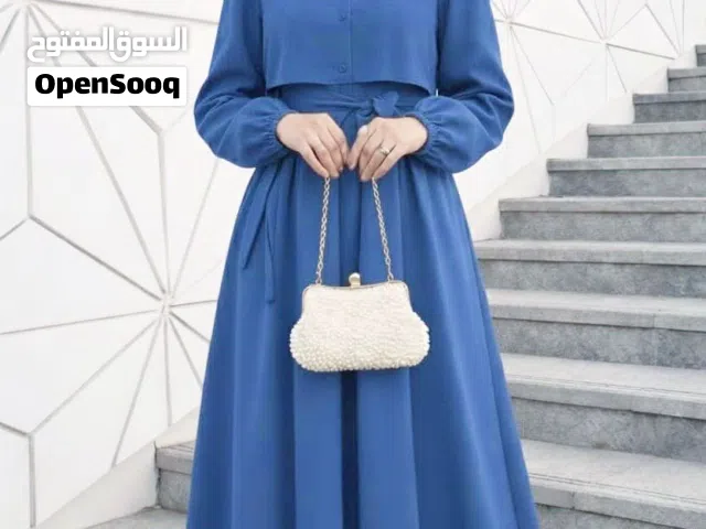 الفستـان مستحيـل يطلـع بهيـك حلا إلا عليكِ  فستـان يـوريـا دبـل كلـوش فـري سايـز لـوزن 50-80