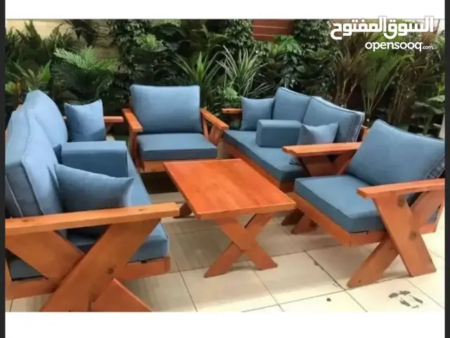 كنب ريفي شبه جديد