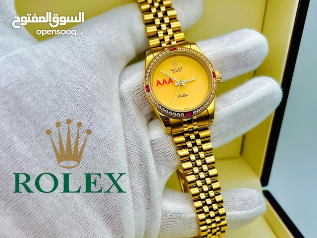 ساعات رولكس نسائية للبيع في دبي - ساعات ذكية : ساعات الماس, ذهب , فضة |  السوق المفتوح
